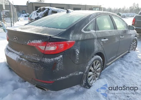 2016 Hyundai Sonata Sport z USA, uszkodzony, nr VIN 5NPE34AF5GH429509